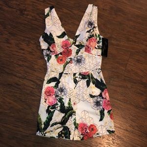 Brand New Floral Romper